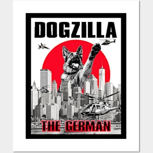 Dogzilla: The German Shepherd Posters and Art